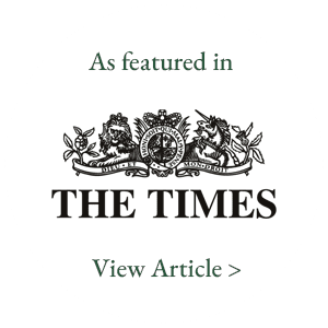 As featured in The Times — View Article